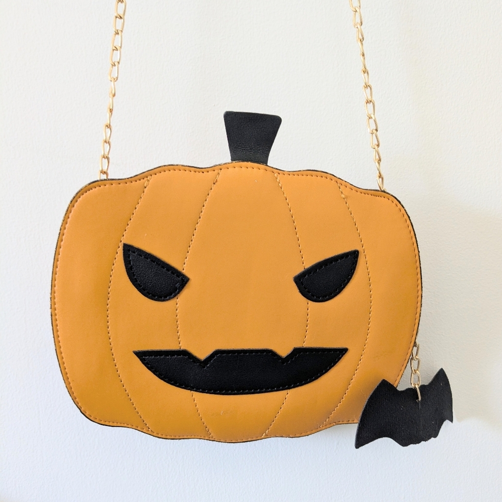 Pumpkin Crossbody Bag